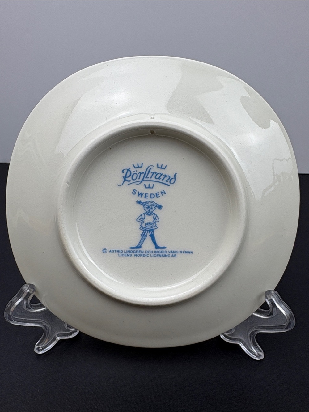 Rorstrand Sweden Pippi Longstocking Wall Plate Baking Ingrid Vang Nyman - Picture 3 of 8